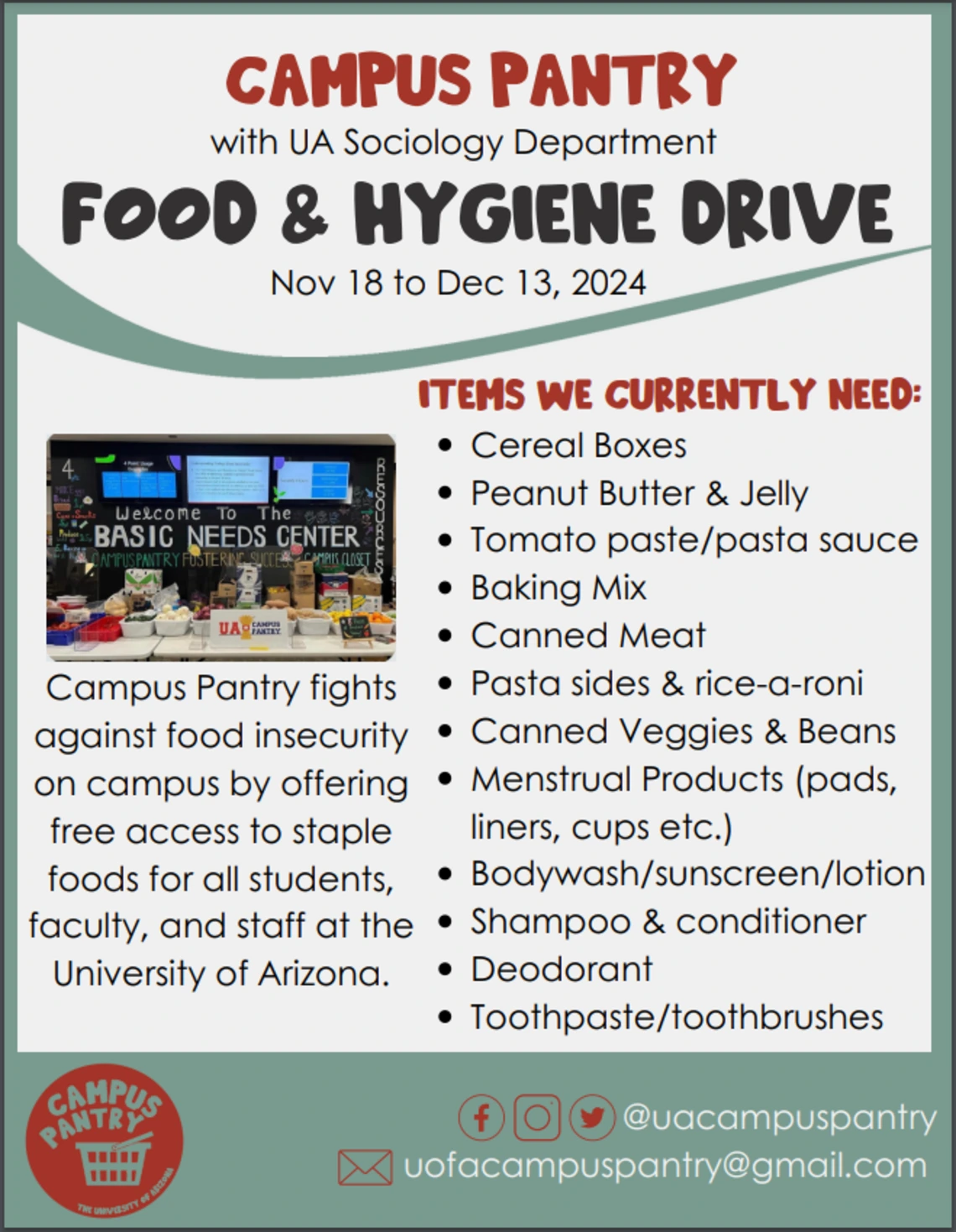 Food and Hygiene Drive