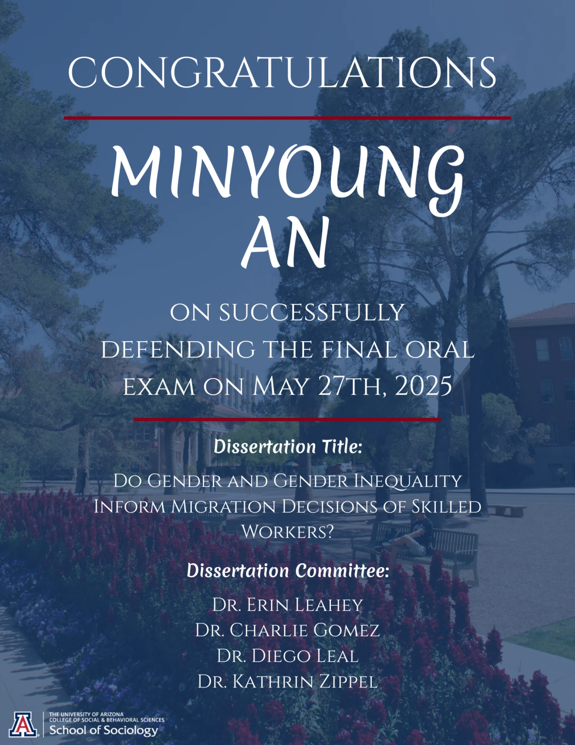 final defense announcement - Minyoung An